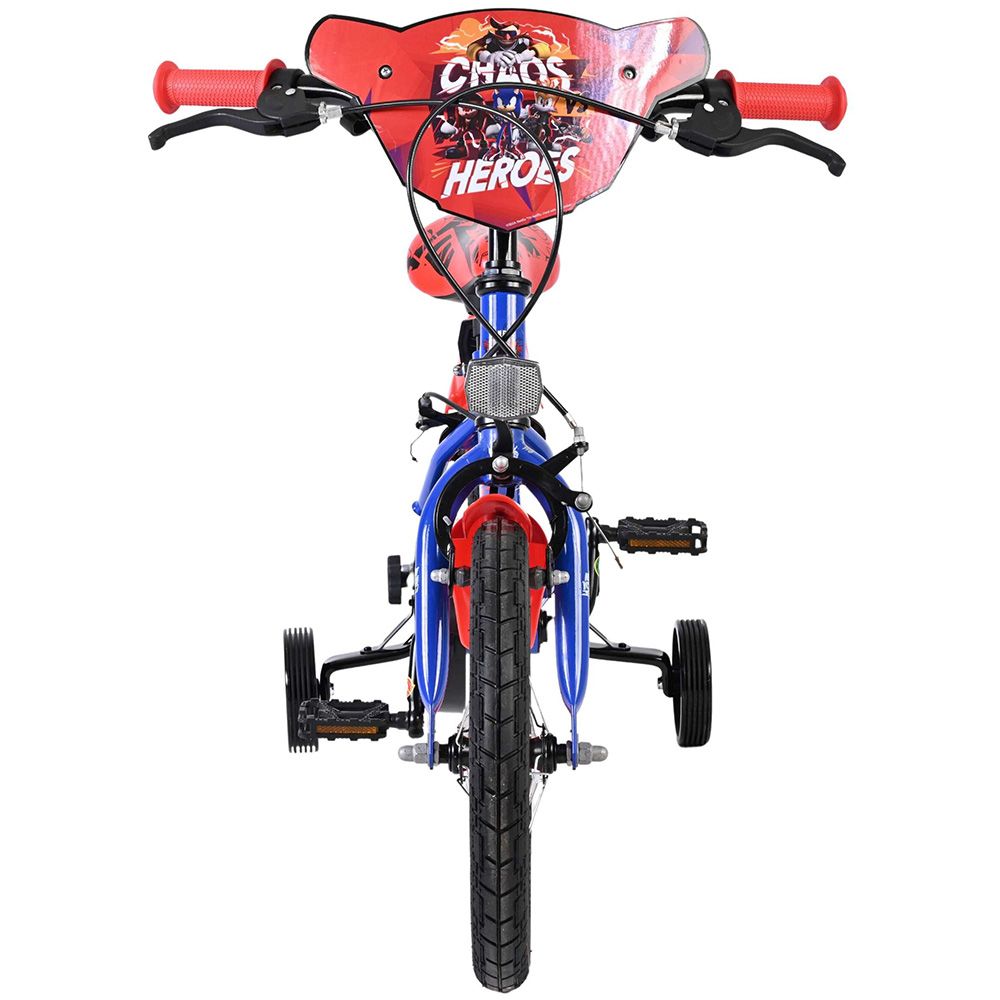 Детски велосипед с помощни колела, Sonic, 14 инча