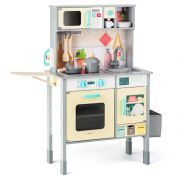 Детска дървена кухня, със звуци и светлини, Мия