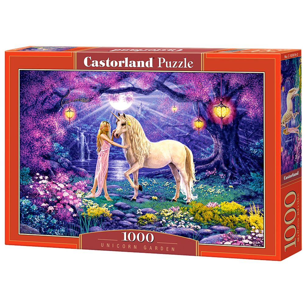 Castorland, Принцеса с еднорог, пъзел 1000 части