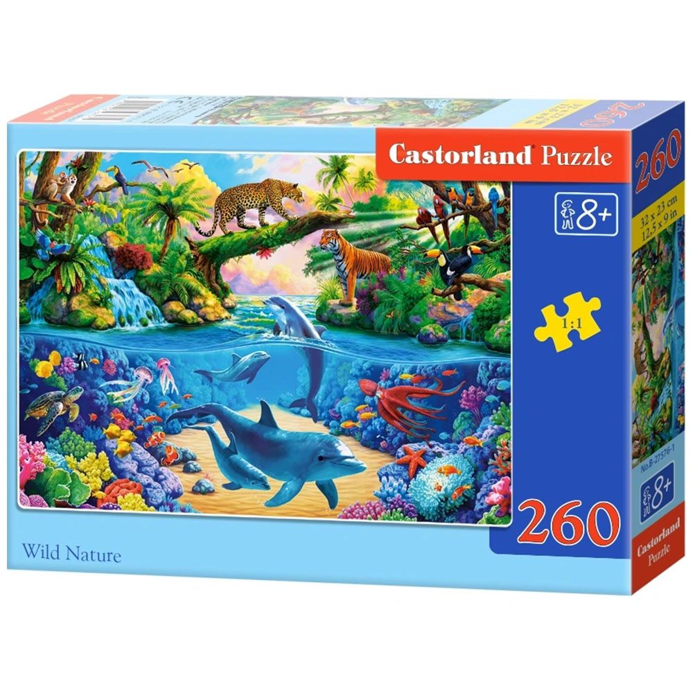 Castorland, Дивата природа, пъзел 260 части
