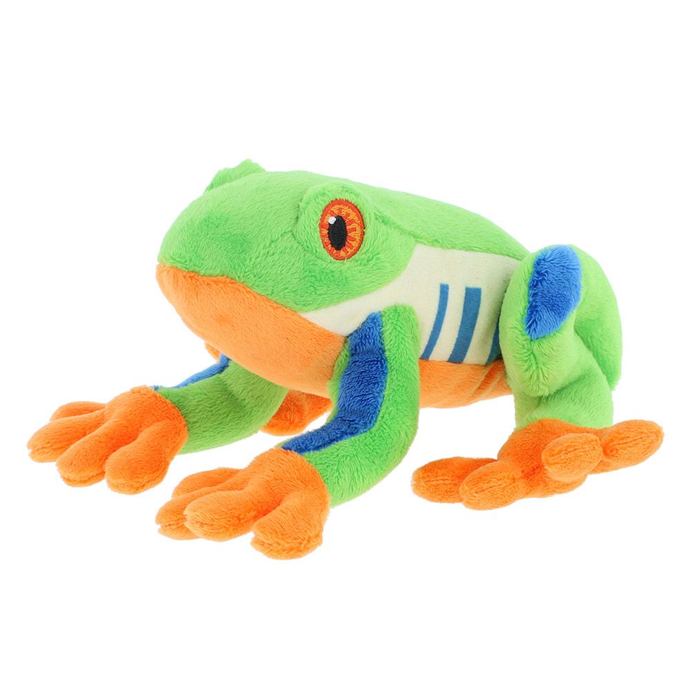 Keeleco, Екологична плюшена играчка, Дървесна жаба, 15 см, Keel Toys