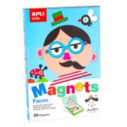 Магнитна игра, Лица