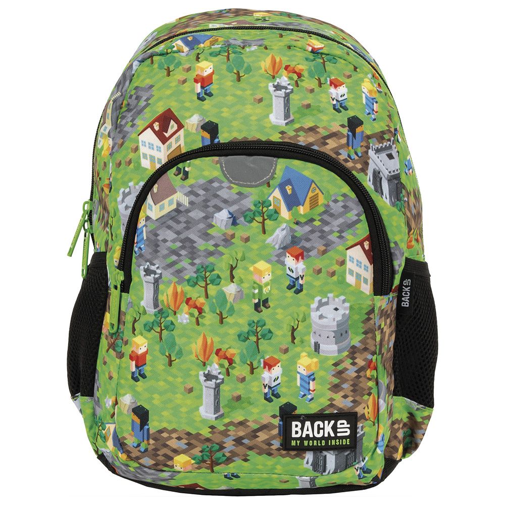 Ученическа раница с 2 отделения, Pixel Fort