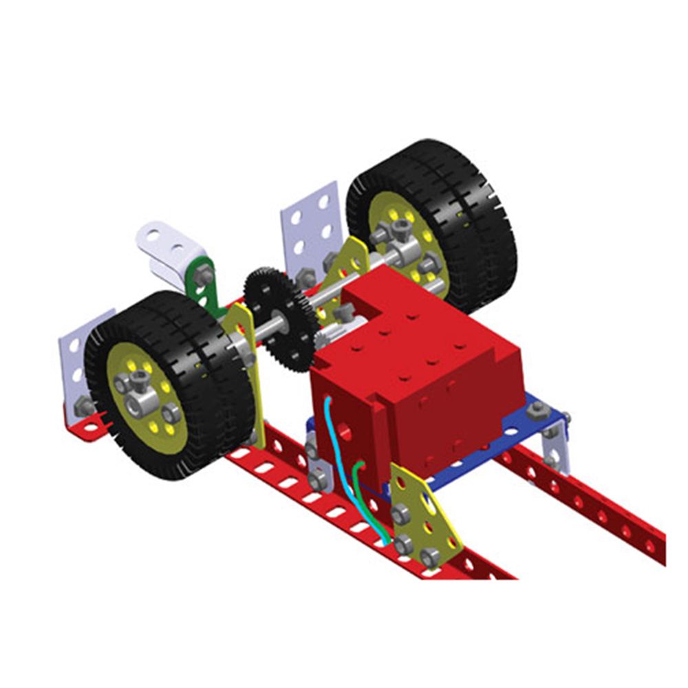 Комплект за малки електротехници, Задвижване и трансмисии