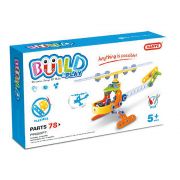 Хеликоптер - пластмасов конструктор, 78 части