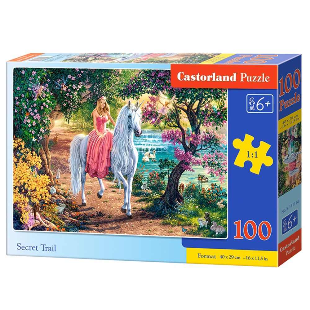 Castorland, Тайната пътека, пъзел 100 части