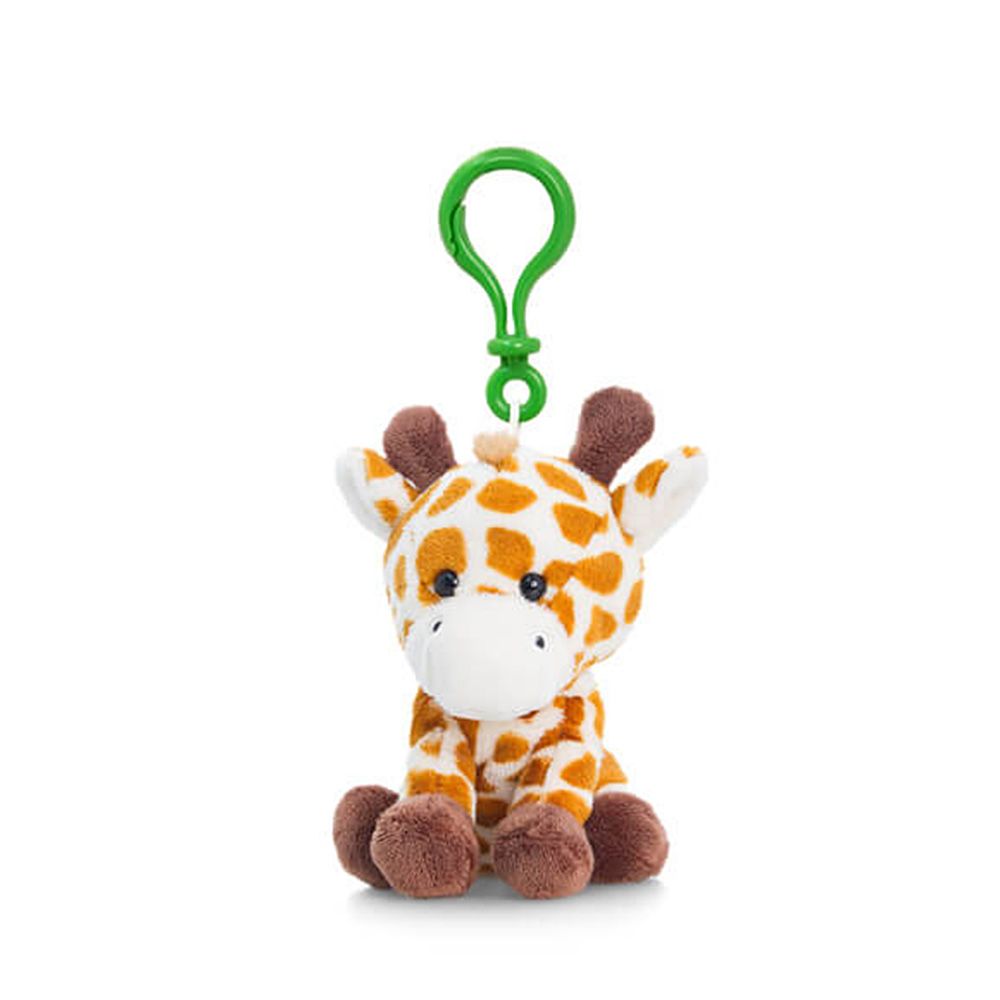 Keel Toys, Плюшено жирафче с клипс за раница
