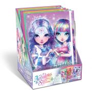 Луксозен тефтер с бели страници, асортимент