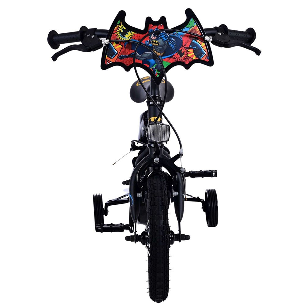 Детски велосипед с помощни колела, Batman, 12 инча