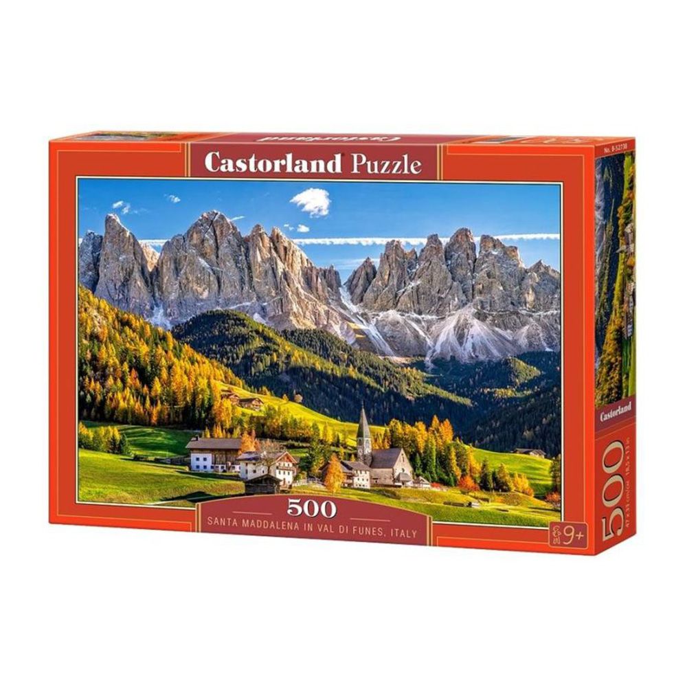 Castorland, Санта Магдалена Фунес, Италия, пъзел 500 части