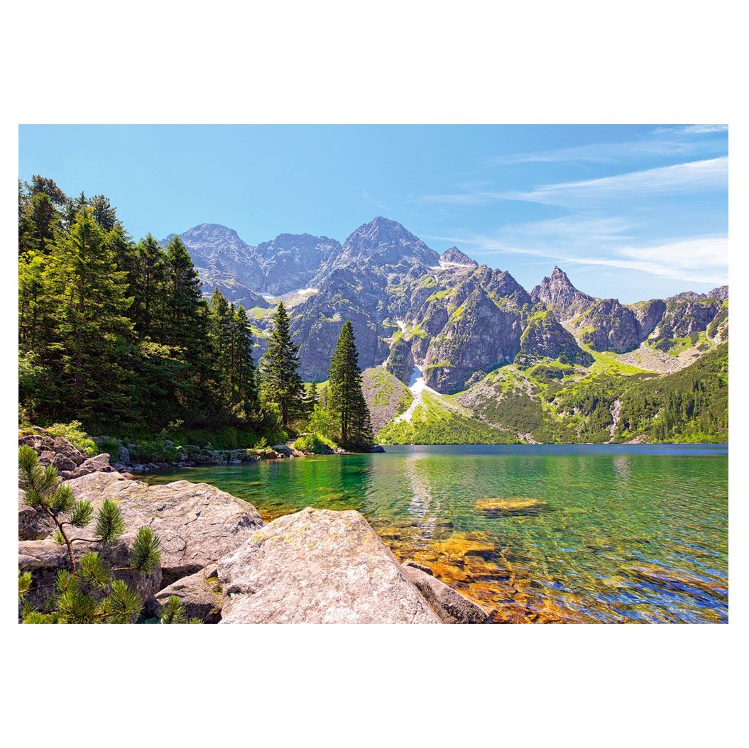 Езерото Морско око, Татрите, Полша, пъзел 1000 части