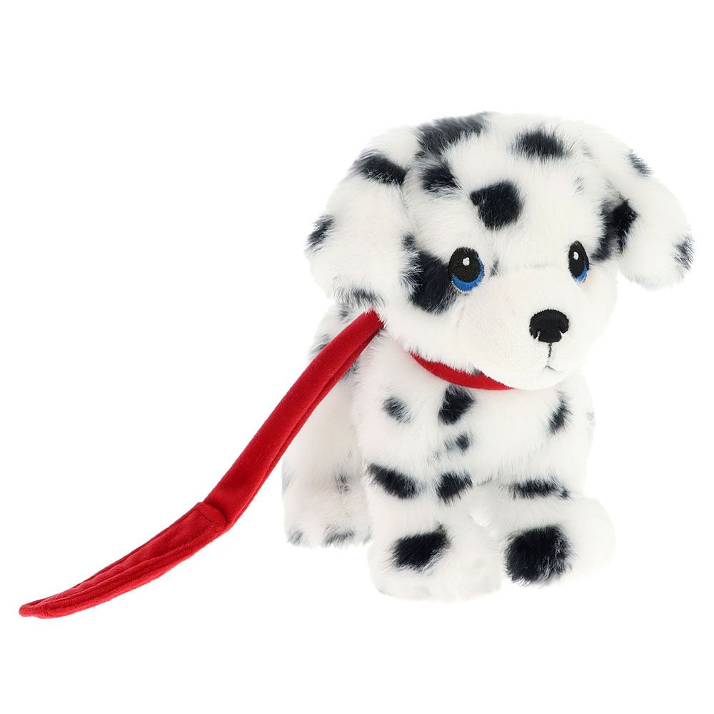 Екологична плюшена играчка, Куче на каишка, 14 см