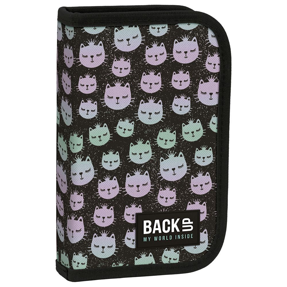 BACKUP, Ученически несесер Rainbow Cat, с 1 цип