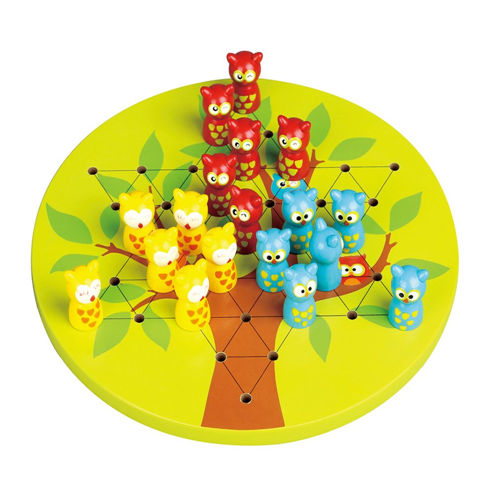 Lelin Toys, Дървена игра с бухалчета, Китайска дама