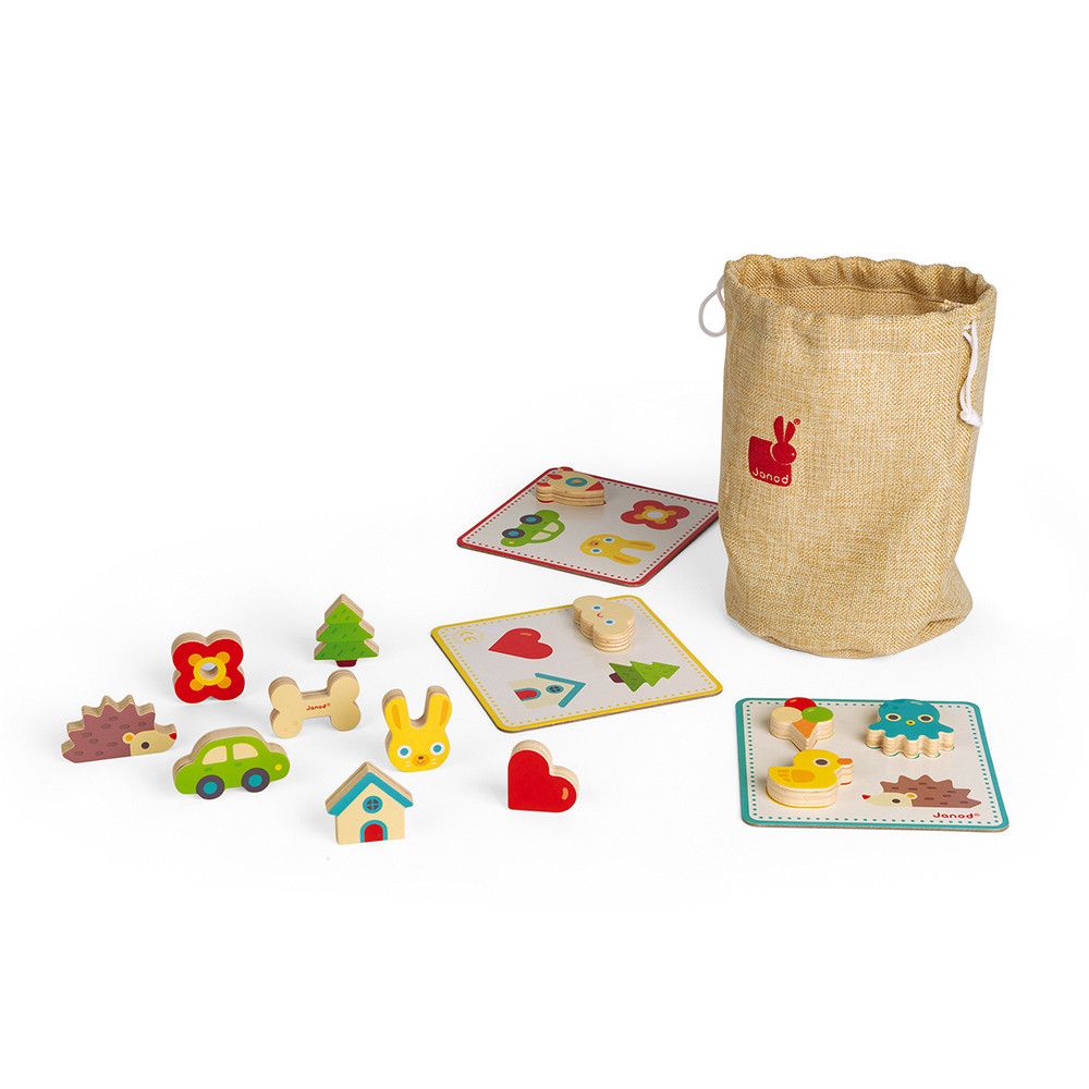 Janod, Игра, Лото, за тактилни усещания