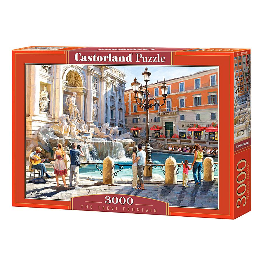 Castorland, Фонтан ди Треви, Рим, пъзел 3000 части