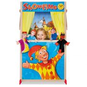 Детски дървен куклен театър