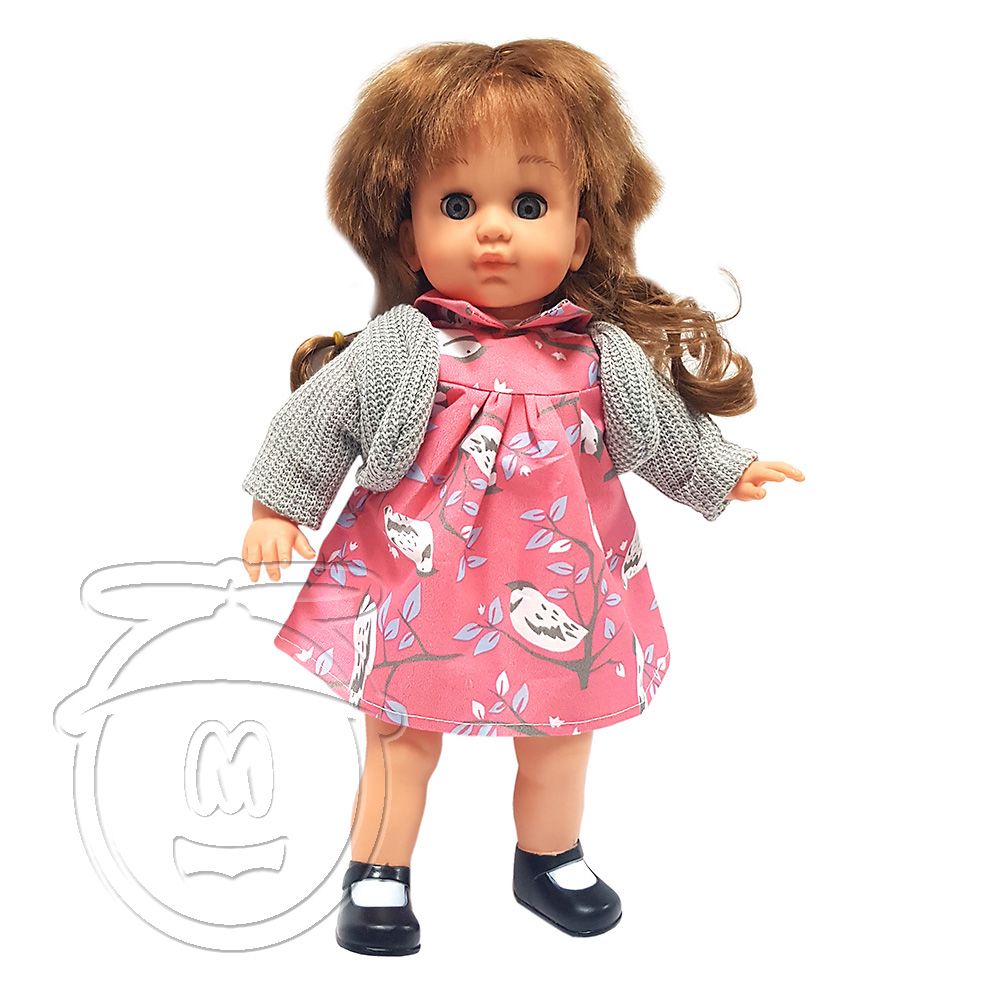 Happytoys, Кукла Рина с розова рокля, говори на български език