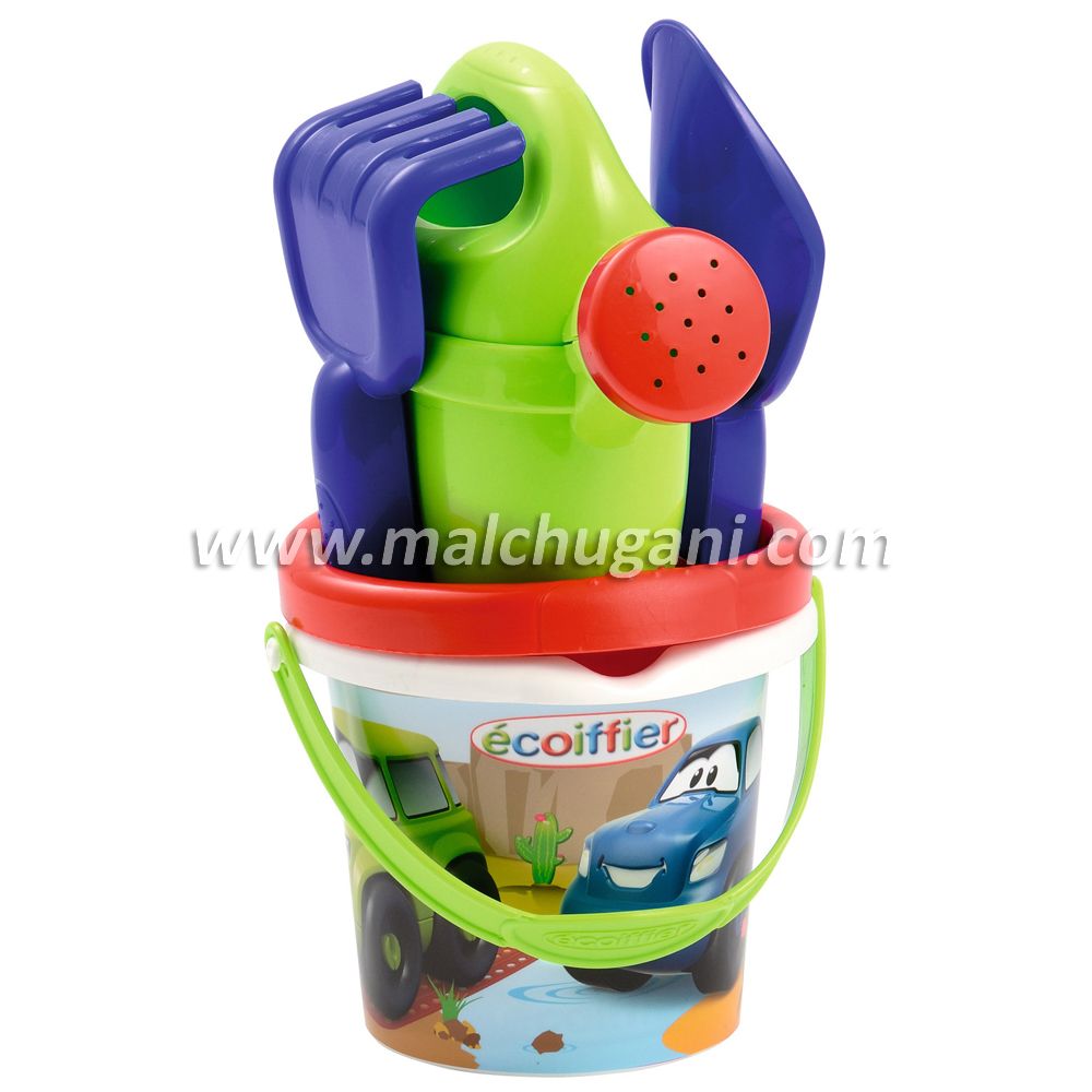 Ecoiffier, Кофичка за пясък, Колите