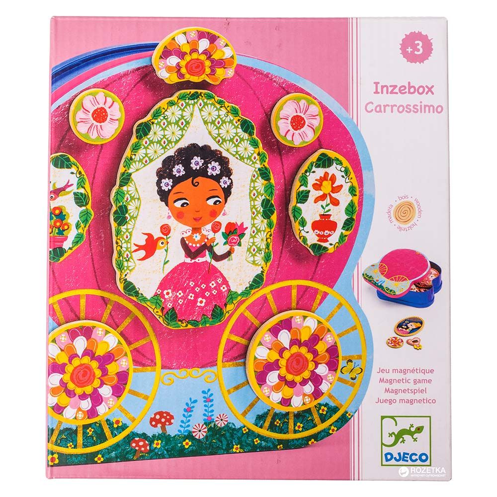 Djeco, Игра с магнити, Каретата на принцесата