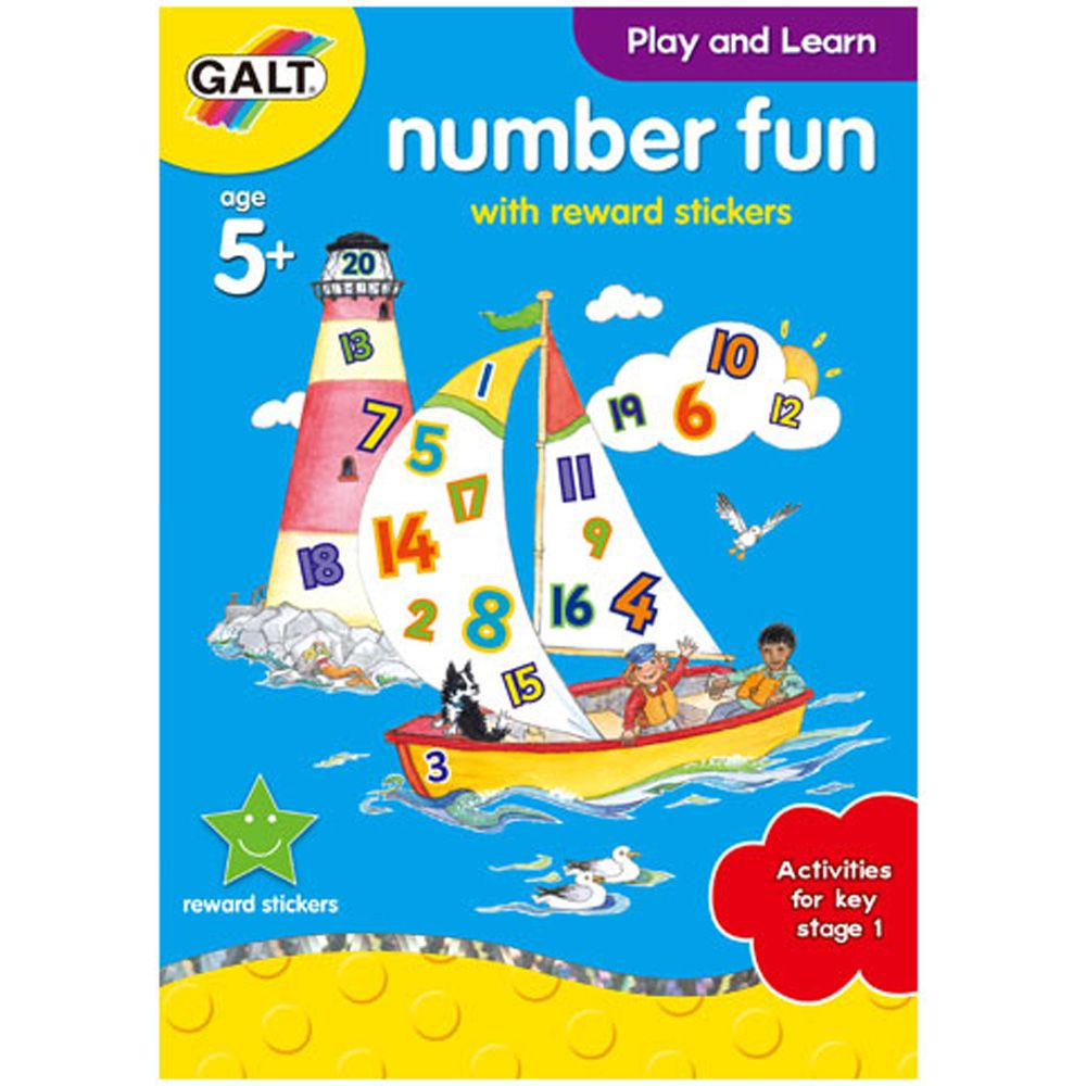 Galt Toys, Забавна книжка за цифрите