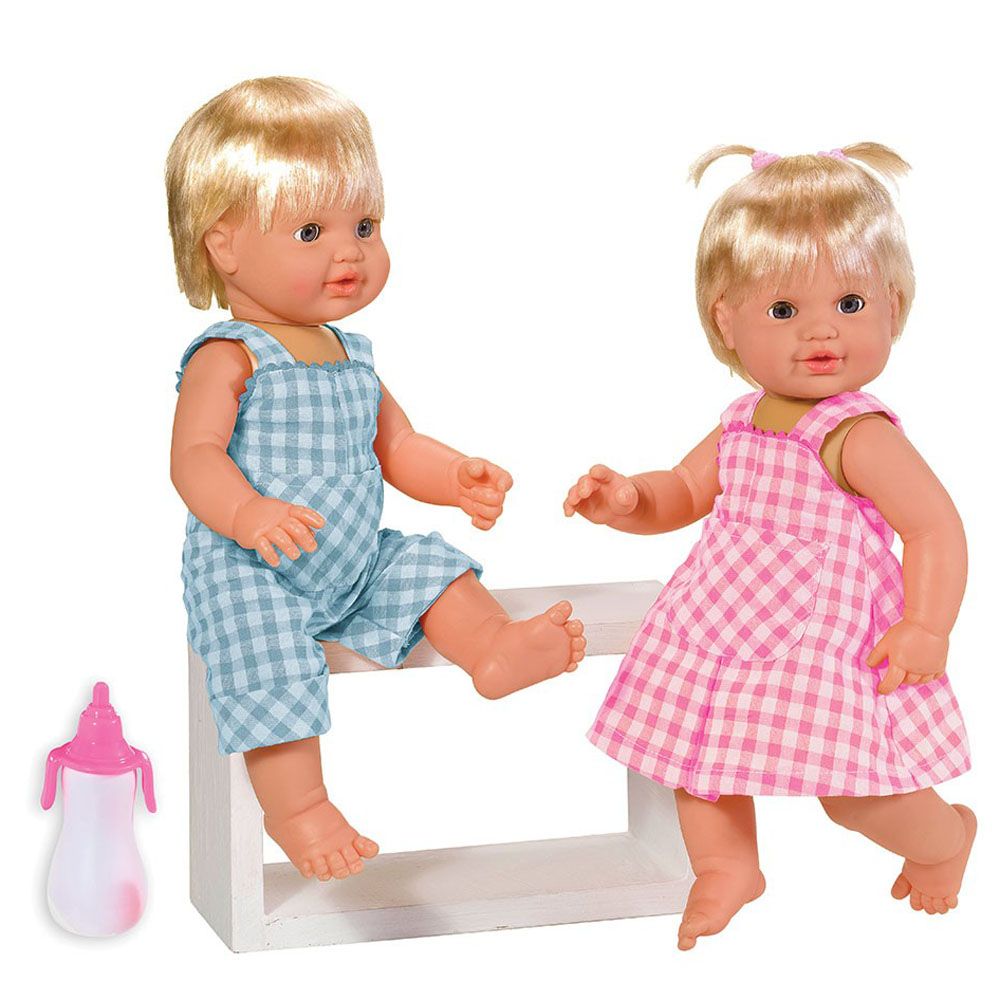 Пишкаща бебе-кукла с коса, Le Bebe, 40 см