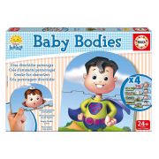 Облечи детето, 4 пъзела по 3 части