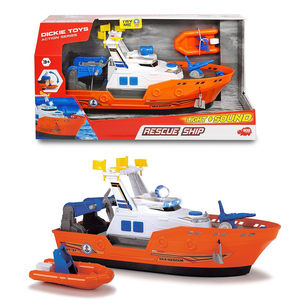 Dickie toys, Спасителна яхта, със звук и светлина
