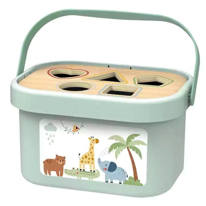 Комплект за игра, дървени играчки, 3 в 1