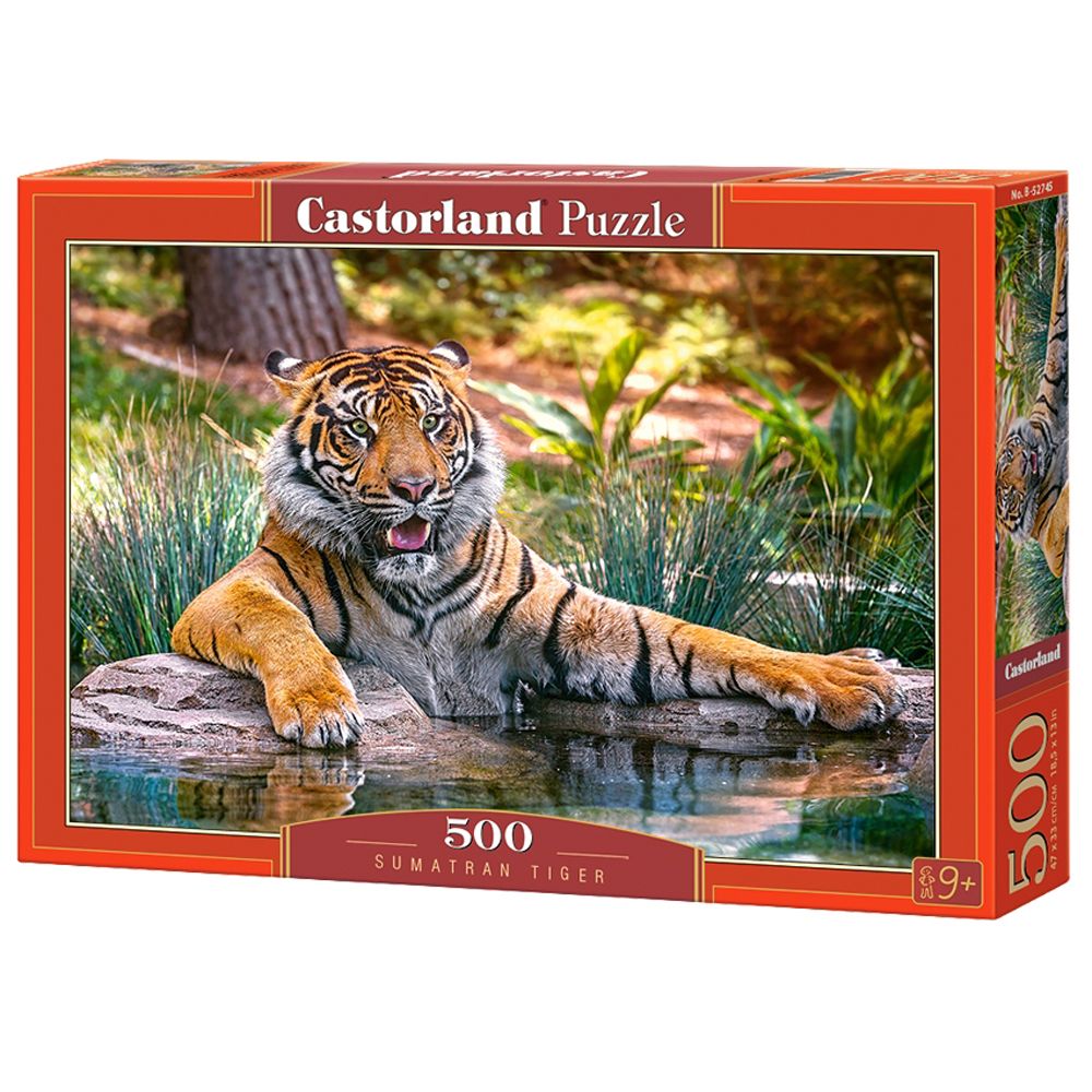 Castorland, Суматрански тигър, пъзел 500 части