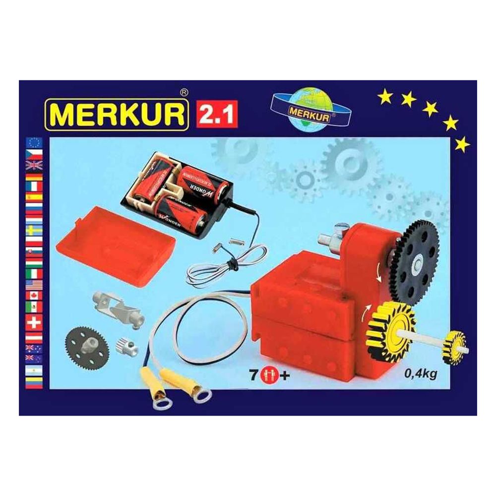 Merkur, Комплект за малки електротехници, Електромотори