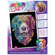 Изкуство с пайети, Лабрадор Ритривър