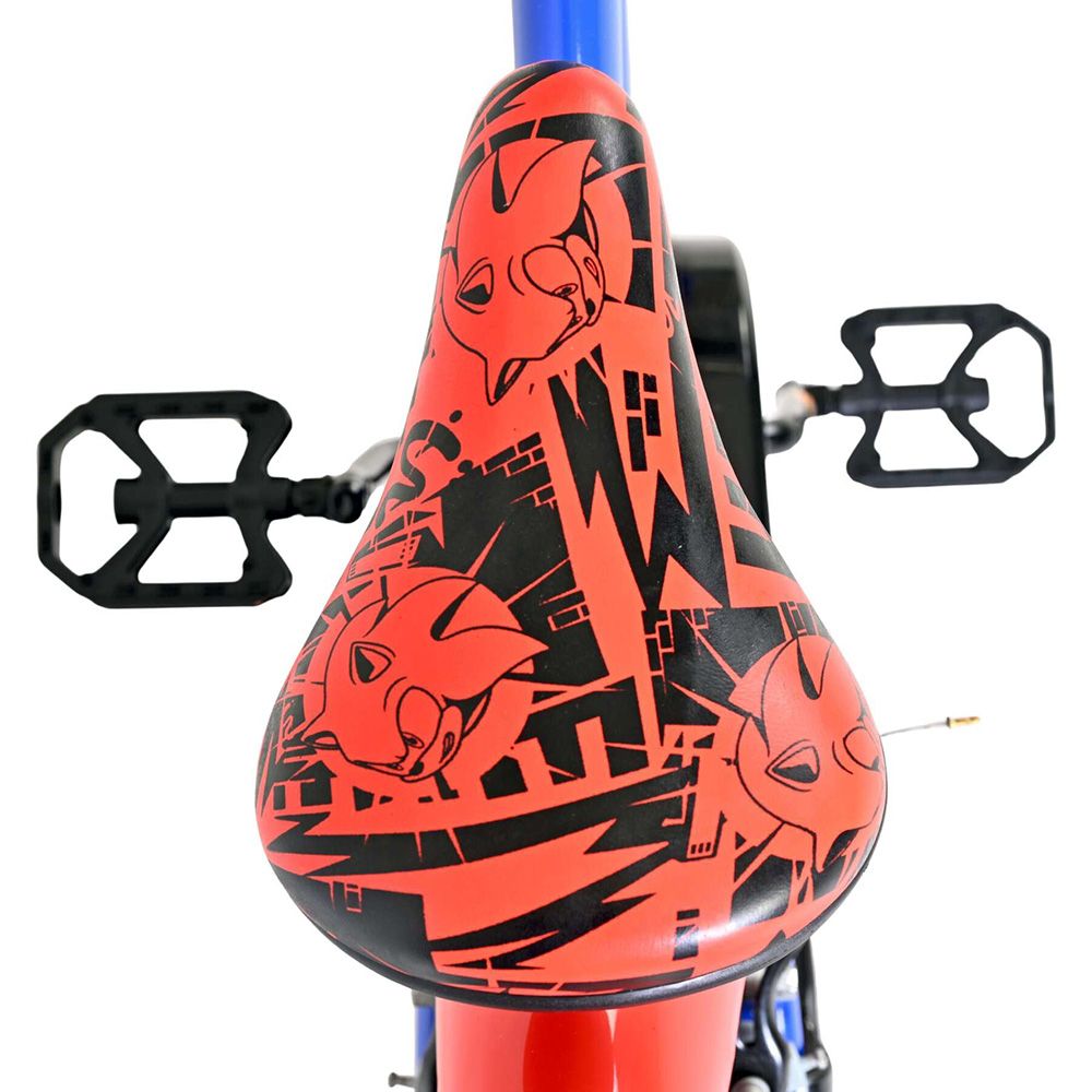 Детски велосипед с помощни колела, Sonic, 16 инча