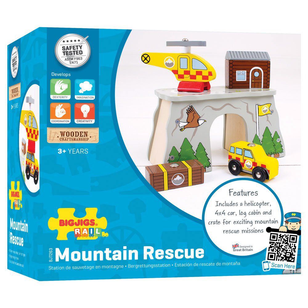 Дървен комплект за спасителни акции в планината
