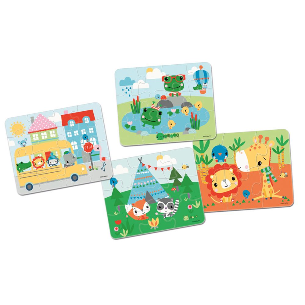 Прогресивен пъзел, Животни