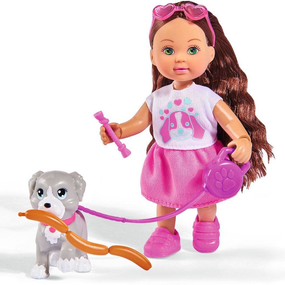 Кукла Еви, Ваканция, Разходка с приятел