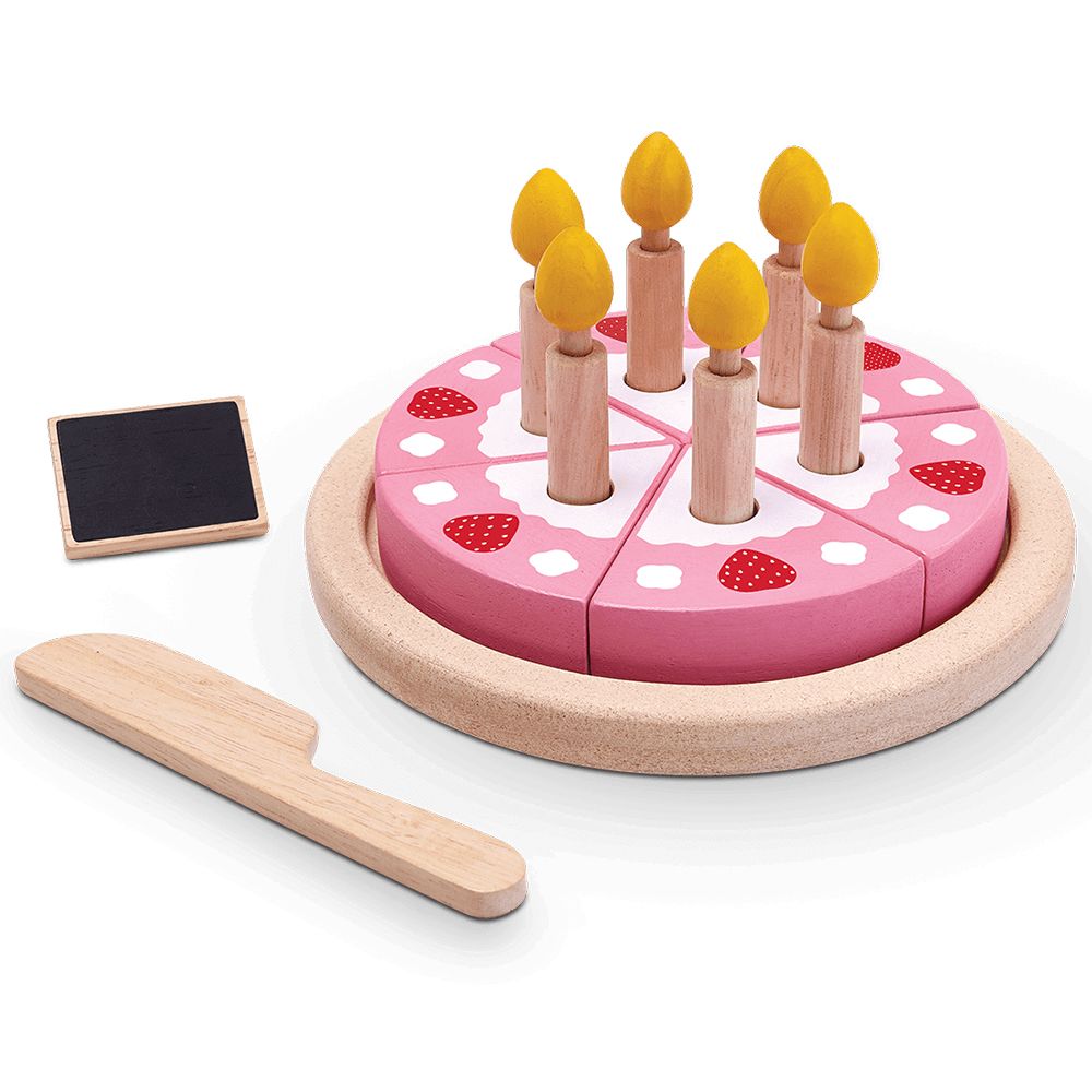 PlanToys, Торта за Рожден ден със свещички, 2 в 1