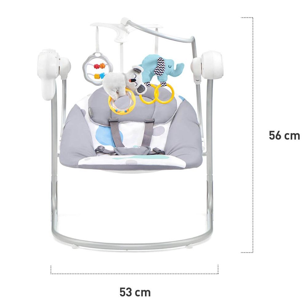 Шезлонг-люлка Minky, 2 в 1