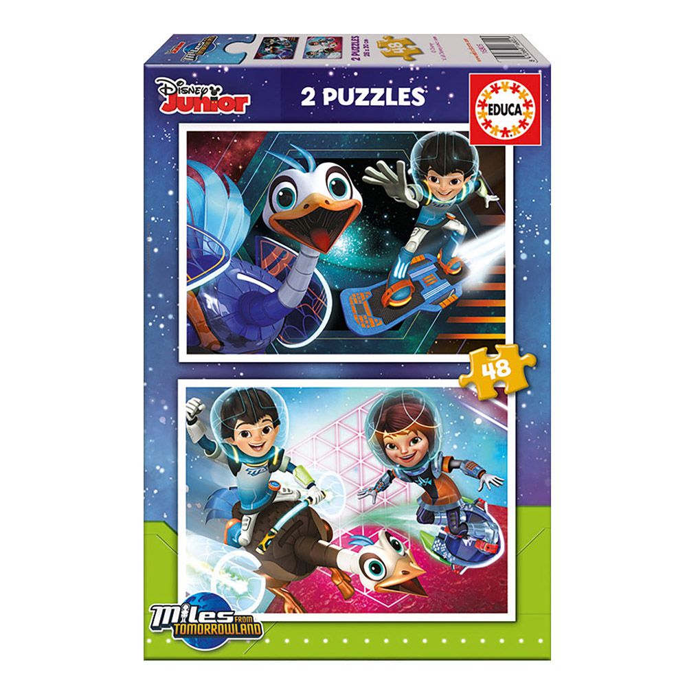 Educa, Miles From Tomorrowland, пъзел 2 x 48 части