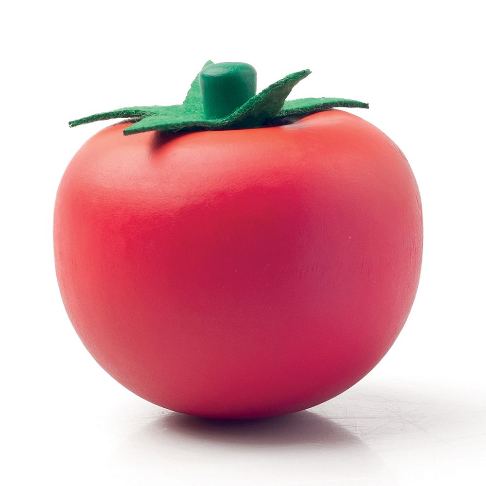 Щайга със дървени зеленчуци