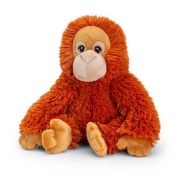 Oрангутан, екологична плюшена играчка от серията Keeleco, 18 см
