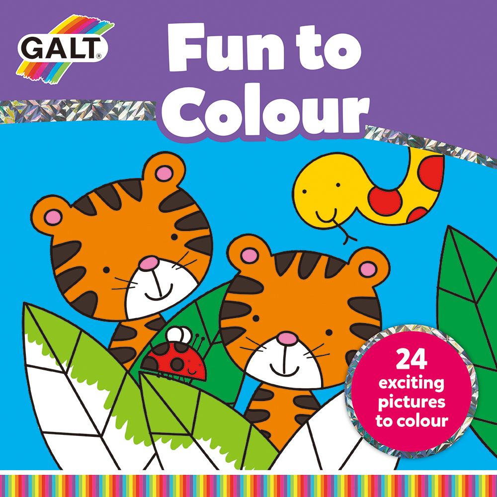 Galt Toys, Книжка, Оцветяването е забавно