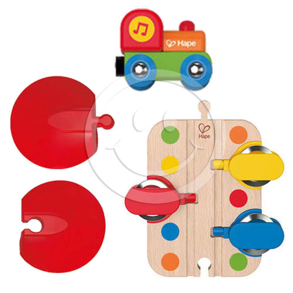 Дървена релса с локомотивче, Звуците на тамбурина