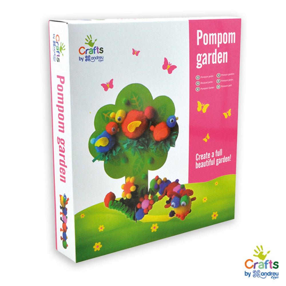 Andreu toys, Направи си цветна градина от помпони