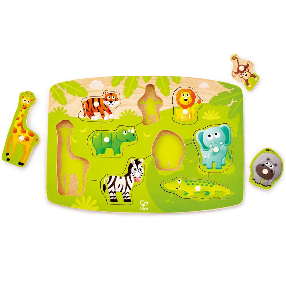 Hape, Дървен пъзел, Сафари