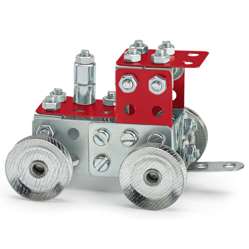 Метален конструктор, Merkur Mini 54, Трактор, 82 части