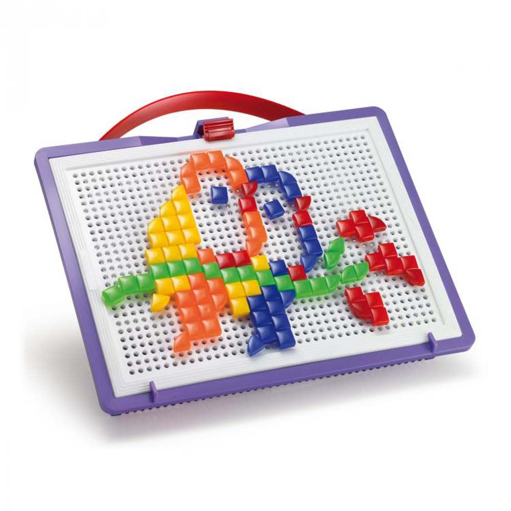 0 Мозайка FANTACOLOR PORTABLE SMALL, квадрати и триъгълници, 100 части