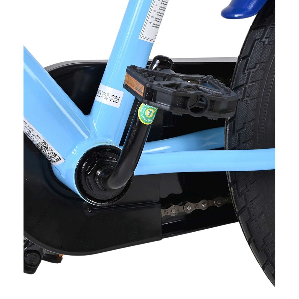 Детски велосипед с помощни колела, Spidey, 16 инча