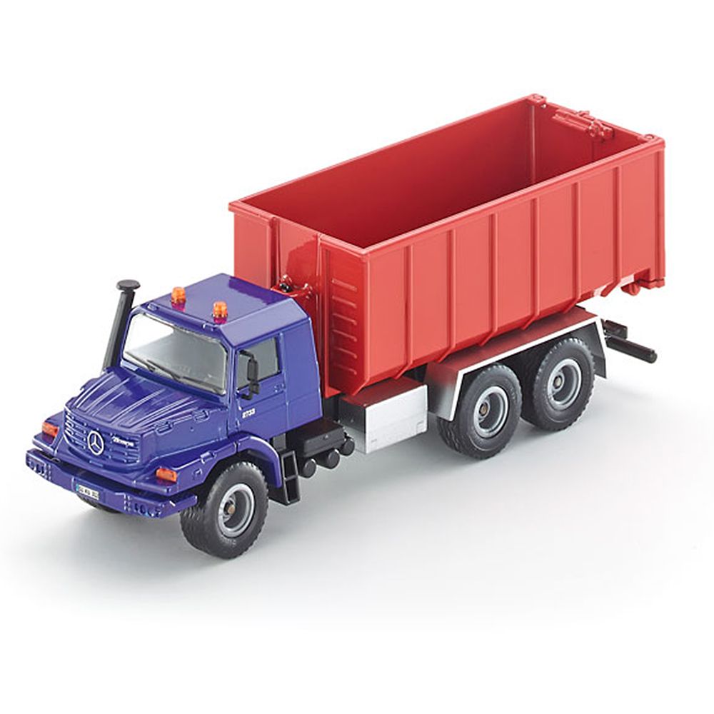 Siku, Камион Mercedes Benz Zetros с койнтейнер за боклук