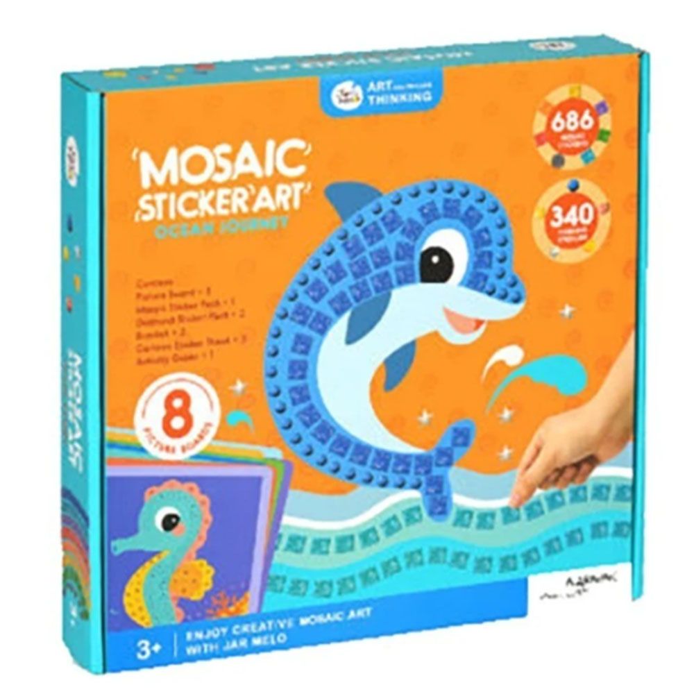 Jarmelo, Картини с мозайки и стикери, Океан